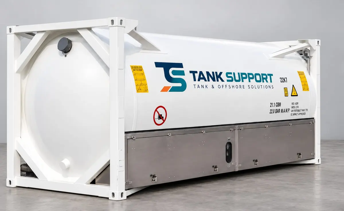 Isotanque criogénico T75, foto 1 de 2